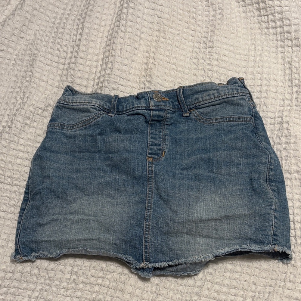 Abercrombie Kids Blue Denim Skort